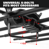 54” x 34” x 6” Roof Rack | Heavy Duty Steel Cargo Basket for Cars & Trucks, Adjustable Rooftop Luggage Holder, 150 lbs Capacity truckdreamer