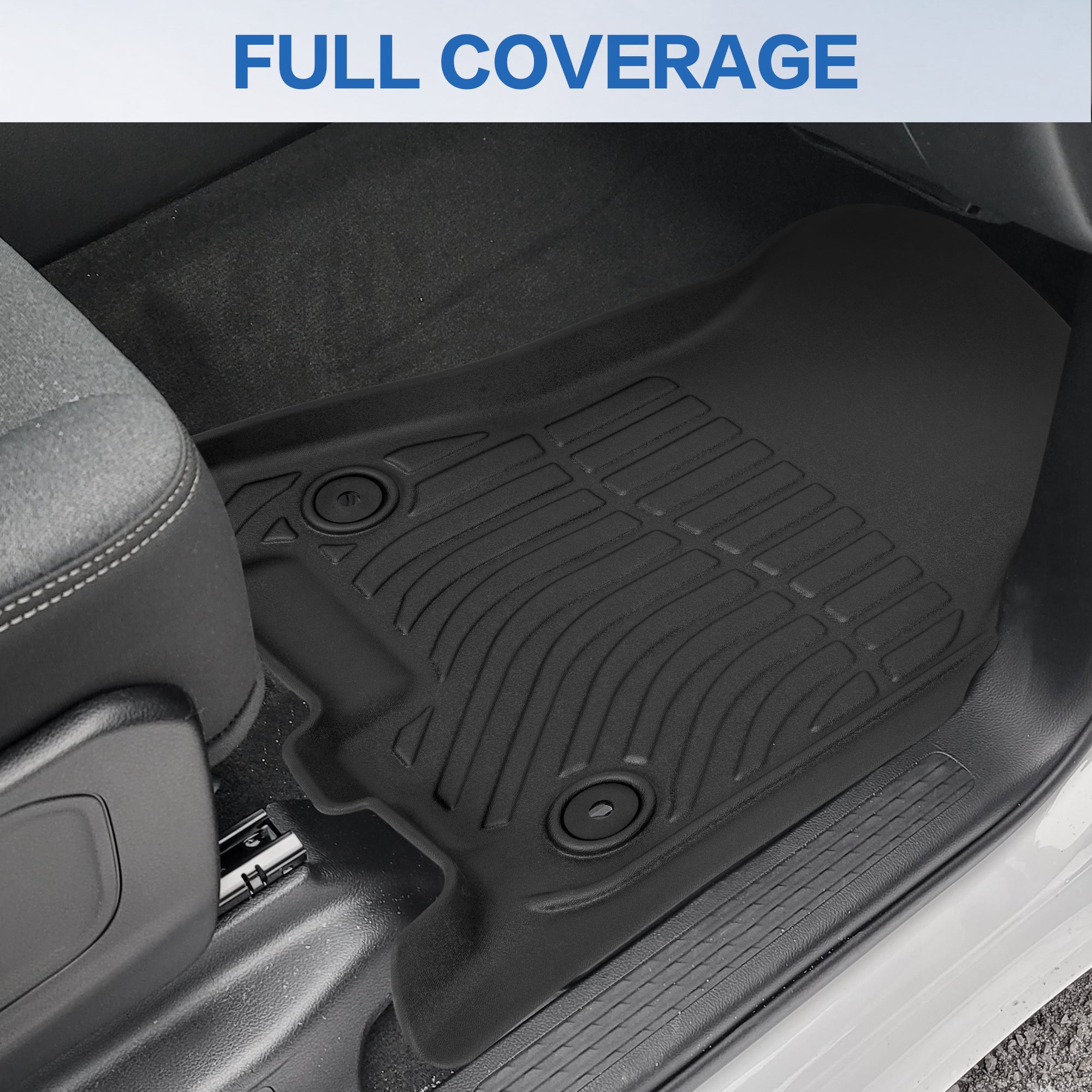 Custom Fit Floor Mats for Ram 1500 Crew Cab 2019-2024 New Body (NOT Classic Models) | All-Weather Protection truck dreamer