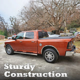 Soft Quad-Fold Truck Bed Tonneau Cover | Fits 2019-2024 Dodge Ram 1500 | 6’4” Bed | Weatherproof, Durable, Easy Install truck dreamer